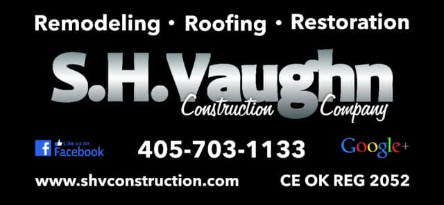 Number 1 General Contractor Company Logo for S. H. Vaughn Construction